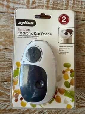 Zyliss EasiCan Electronic Can Opener – New in Original Package